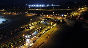 Rolnicy zawieszają protest na S5. Ze Wschowy do Leszna wkrótce bez utrudnień