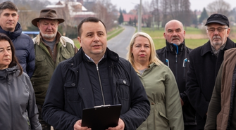 Przebudowa i rozbudowa drogi powiatowej nr 1013F w Lginiu – etap I