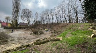 Rozpoczęłą się przebudowa parkingu w Lginiu. Więcej miejsc, lepsza dostępność (FOTO)