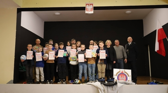 Młodzi strażacy w akcji. Turnieju Wiedzy Pożarniczej w Szlichtyngowej