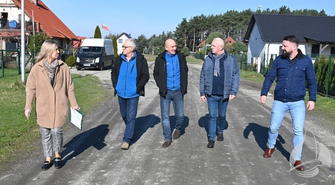 Modernizacja ul. Słonecznikowej i odcinka ul. Chabrowej. Plac budowy przekazany