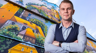 WIP tworzy antysmogowy mural. Jastrzębski: Tematyka to ekologia z połączeniem natury