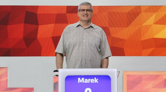 Kolejny sukces Marka Lasoty! Sławianin wygrał odcinek teleturniej „Gra słów - Krzyżówka” TVP1