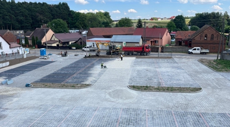 Nowy parking w Lginiu już prawie gotowy (FOTO)