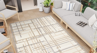 Balkonowe przemiany - nowoczesne dywany zewnętrzne