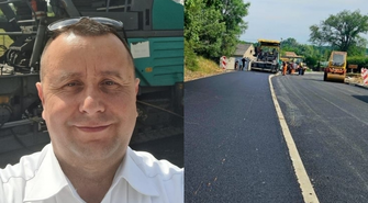 Lgiń. Droga powiatowa zyskuje nową nawierzchnię i oświetlenie hybrydowe