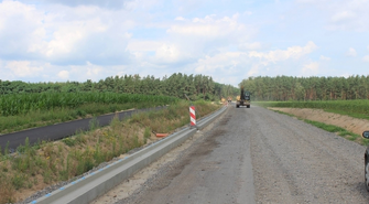 Rozbudowa drogi Sława-Krzepielów. Prace wchodzą w kolejny etap