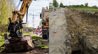 Trwa budowa nowego odcinka kanalizacji na ul. Towarowej. To inwestycja Spółki Komunalnej