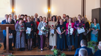 Nauczyciele świętowali w „Zanie”. Powiatowe Obchody Dnia Edukacji Narodowej 2024 [VIDEO]