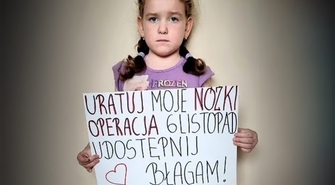 Operacja jedyną szansą dla Liliany. „Bez Was sobie nie poradzimy”