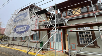 Trwa remont sali wiejskiej w Dębowej Łęce