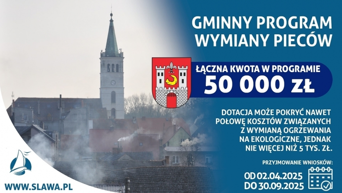 Nawet 5 tysięcy złotych na nowy piec. Ruszył nabór wniosków dla mieszkańców gminy Sława