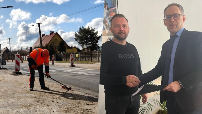 Ścieżka rowerowa w Nowej Wsi gotowa. Teraz czas na odcinek przez Lgiń do granicy województwa