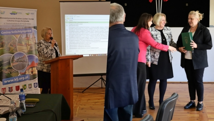 Apel do premiera ws. obwodnicy i nowa sołtys. VIII Sesja Rady Miejskiej w Szlichtyngowej