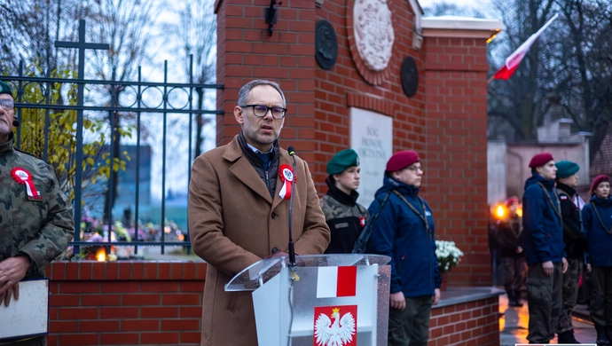 Wschowa uczciła 107. rocznicę odzyskania niepodległości. Burmistrz przestrzegał przed wewnętrznymi podziałami
