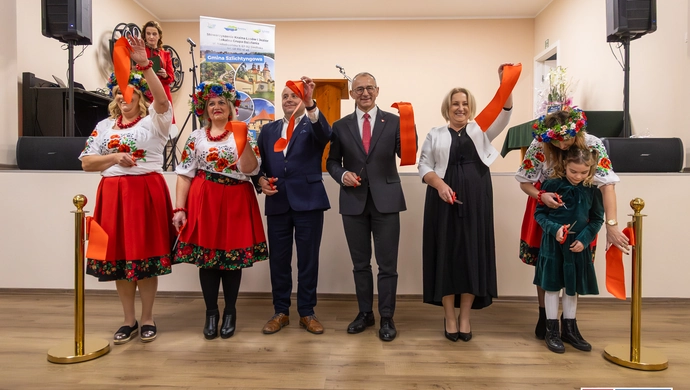 Uroczyste otwarcie świetlicy w Wyszanowie. „Będzie służyć całej lokalnej społeczności przez lata”