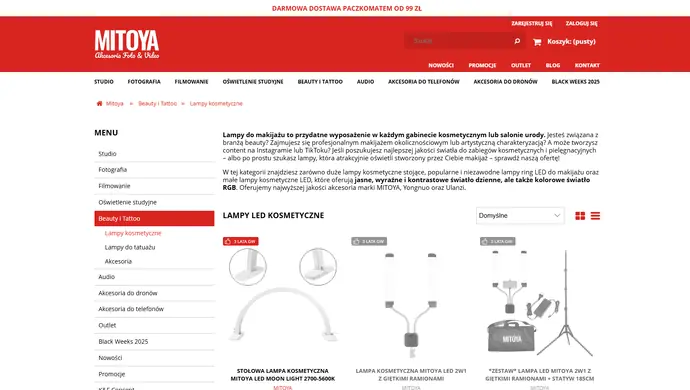 Lampy LED kosmetyczne – energooszczędne rozwiązanie dla branży beauty