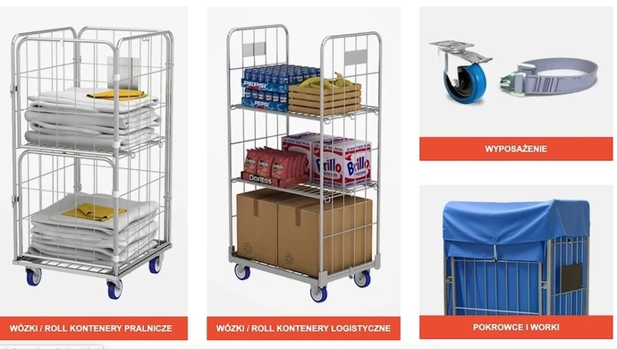 Profesjonalne wózki pralnicze – klucz do efektywnej logistyki tekstyliów 