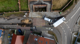 Lgiń rozkopany, ale to dobra wiadomość. Droga będzie jak nowa!