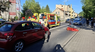 Potrącenie na ul. Obrońców Warszawy we Wschowie. LPR zabrało nastolatkę