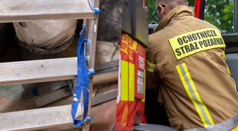 Wypadek na budowie w Sławie. 51-latek spadł z wysokości