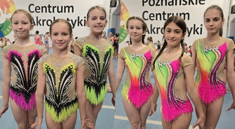 Mistrzostwa młodzików przyniosły cenny punkt. Akrobatki ze Wschowy rywalizowała z najlepszymi