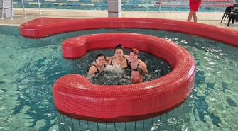 Rehabilitacja 25 plus. Absolwenci SOSW uczestniczą w zajęciach sportowo-relaksacyjnych