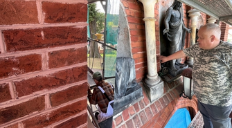 Renowacja kościoła w Lginiu wyprzedza harmonogram o dwa miesiące