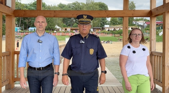 Tymczasowe zamknięcie kąpieliska w Lginiu. Wtykło: Prawdopodobną przyczyną był duży jednorazowy zrzut nieczystości