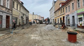 Chodniki z granitu do końca sierpnia. Deptak na Bohaterów Westerplatte w budowie [FOTO]