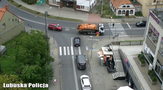 Policyjny dron nad Wschową. Ujawniono 80 wykroczeń na krajowej dwunastce [WIDEO]