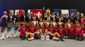 Finezja z medalami mistrzostw świata! Wielki sukces wschowskich mażoretek w Ostrawie!