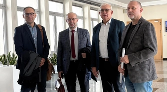 Włodarze w Urzędzie Marszałkowskim. Rozmawiano o rowerowym połączeniu Wschowy z Zieloną Górą przez Sławę