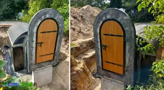 Ziemianki ogrodowe - do czego może służyć dziś piwniczka ziemianka?