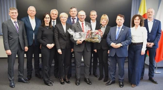 Lubuscy starostowie u wojewody. Rozmawiano głównie o bezpieczeństwie mieszkańców