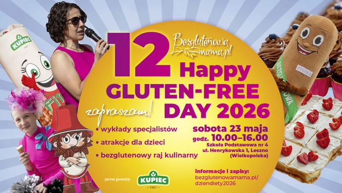 Czeski foodtruck, rzemieślnicze piekarnie i darmowe lody dla dzieci. Zbliża się największy bezglutenowy piknik w Polsce