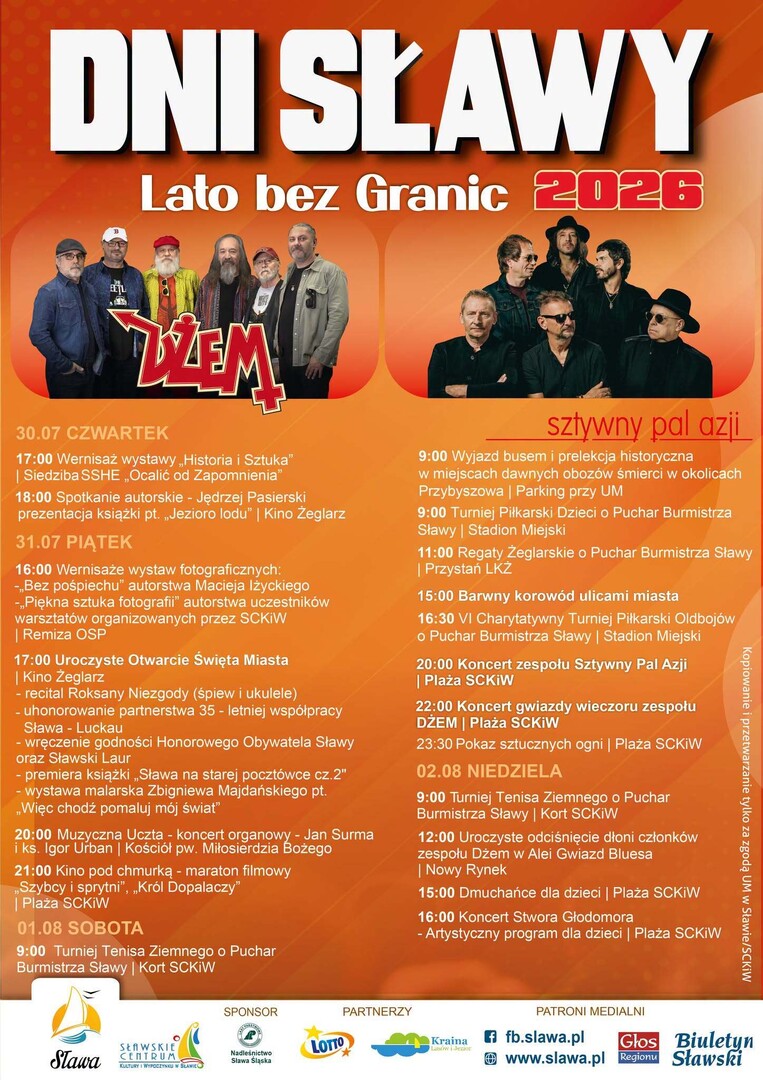 Plakat Dni Sławy 2026 Plakat Dni Sławy 2026